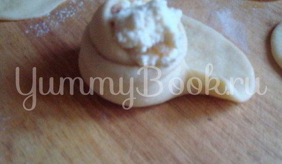 булочки розочки с творогом