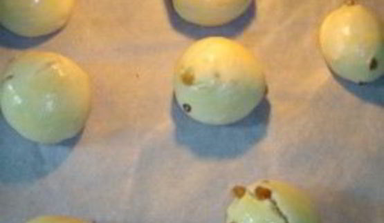булочки с изюмом без дрожжей
