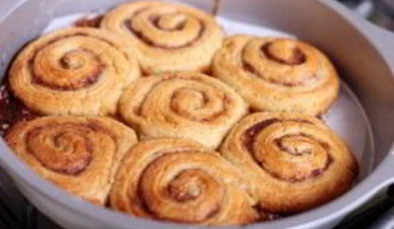булочки с корицей из готового дрожжевого теста