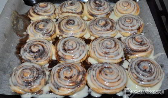 булочки с корицей синнамон