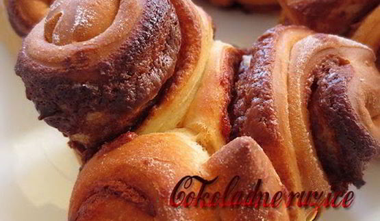 булочки с шоколадом
