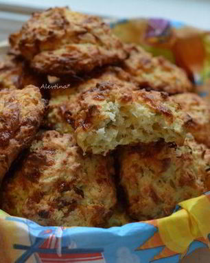 Булочки с цукини и сыром