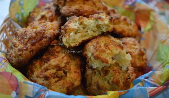 булочки с цукини и сыром