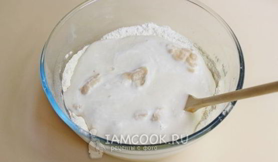 булочки с творогом в сметанной заливке