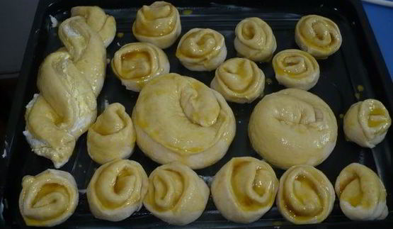 булочки с тыквой и корицей