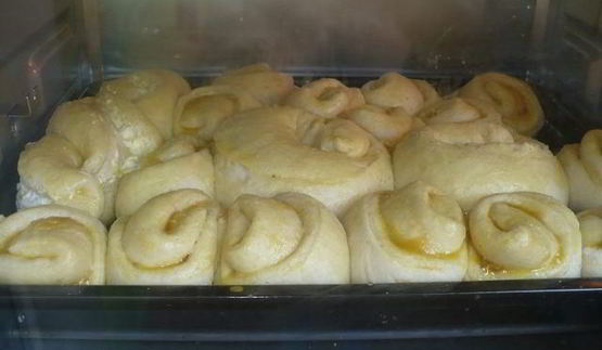 булочки с тыквой и корицей