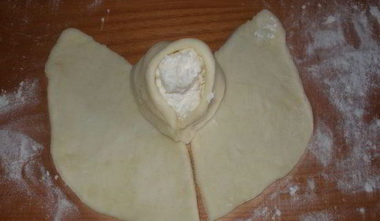 йогуртовые ватрушки-розочки