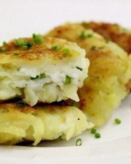 Рецепт картофельных пампушек с творогом и сыром