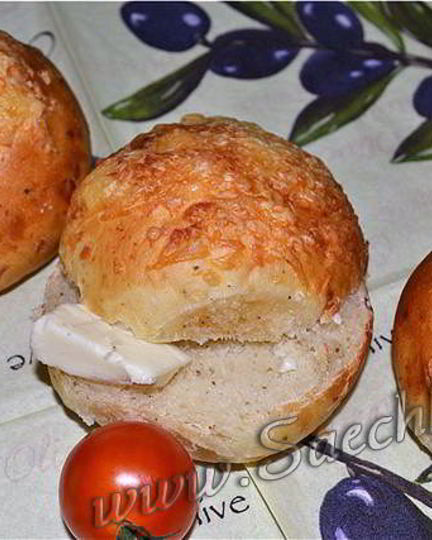 Рецепт хлебных сырных булочек