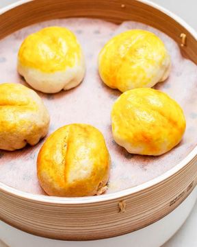 Китайские рисовые булочки на пару