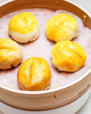 Китайские рисовые булочки на пару