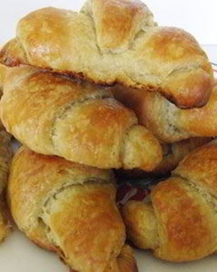 Круассаны дрожжевые