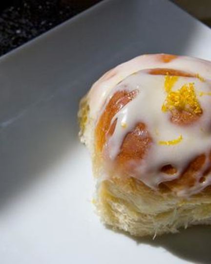 Рецепт лимонных булочек с глазурью