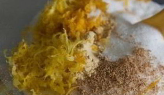 лимонные булочки с глазурью