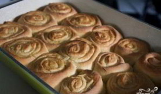 лимонные булочки с глазурью