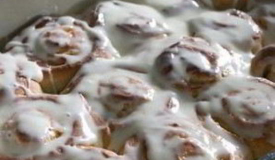 лимонные булочки с глазурью