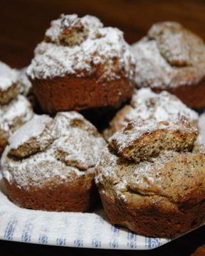 Медовые булочки с маком