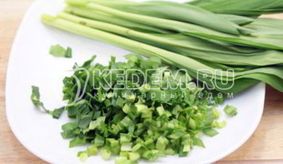 пампушки с черемшой