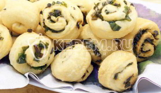 пампушки с черемшой