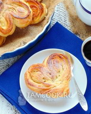 Плюшки с сахаром из дрожжевого теста