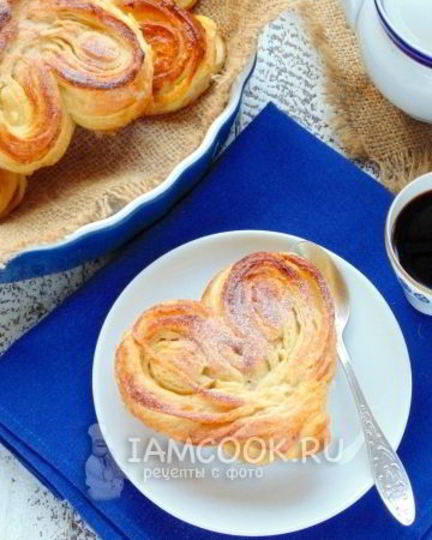 Рецепт плюшек с сахаром из дрожжевого теста