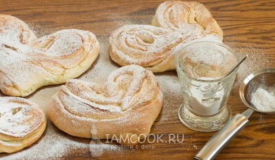 постные плюшки