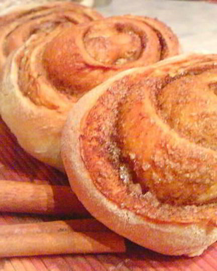 Рецепт сдобных булочек с корицей