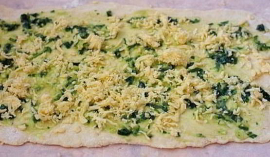 сырные булочки с чесноком и базиликом