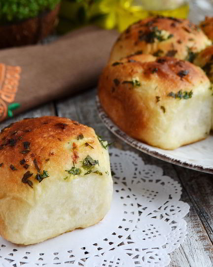 Рецепт сырных булочек с мясной начинкой