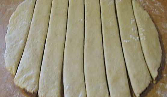 трехцветные булочки