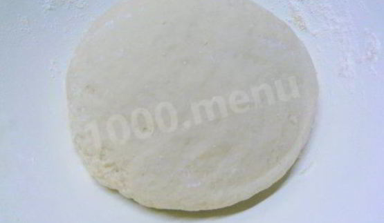 творожная ватрушка с повидлом из дрожжевого теста