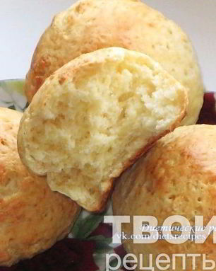 Творожные ПП-булочки