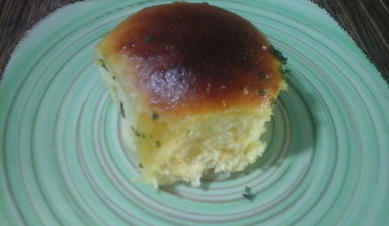 тыквенно-чесночные пампушки с мясной начинкой