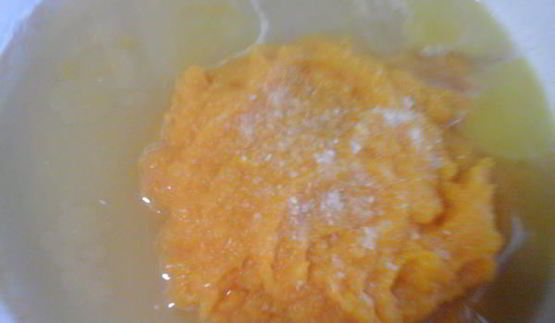 тыквенно-чесночные пампушки с мясной начинкой