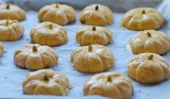 тыквенные булочки
