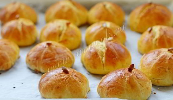 тыквенные булочки