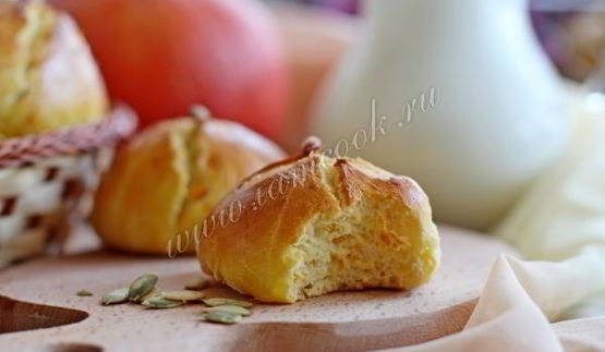 тыквенные булочки