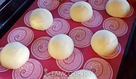 ватрушка с сыром и яйцом