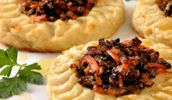 ватрушки подсолнухи