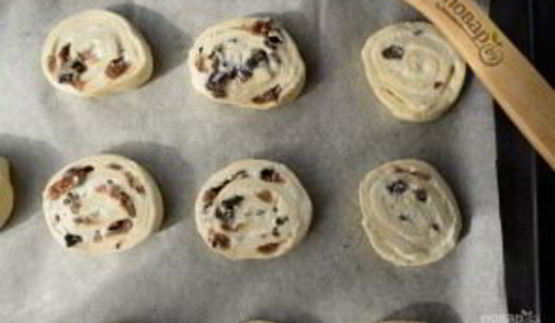 ватрушки с творогом в сметанной заливке