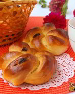 Венские булочки с изюмом