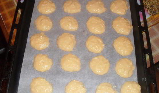 заварные булочки с сыром и ветчиной