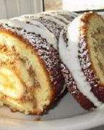 Быстрый рулетик с бананом к чаю