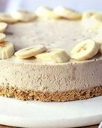 Банановый чизкейк без выпечки