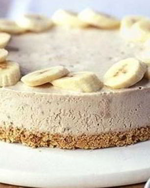 Банановый чизкейк без выпечки