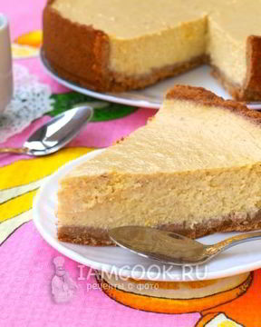 Банановый чизкейк