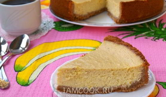 банановый чизкейк