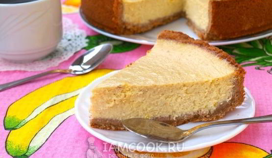 банановый чизкейк