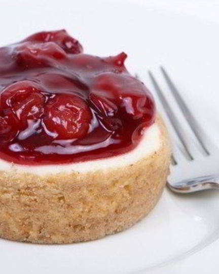 Рецепт быстрого вишневого чизкейка
