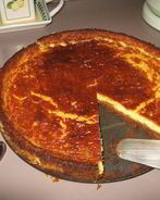 Чизкейк из Маскарпоне с апельсновой цедрой